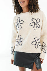 Small Details Sweater - Cream