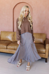 A Fall Classic Sweater - Brown
