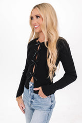 Showing Off Top - Black
