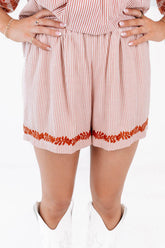 The Jess Shorts - Burnt Orange
