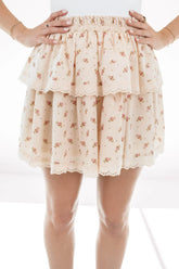 Merry Meadows Skirt - Cream