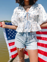 Last American Summer Top - White