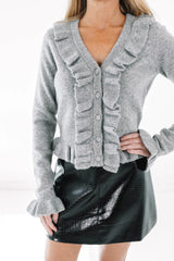 Fall Break Fashion Sweater - Grey
