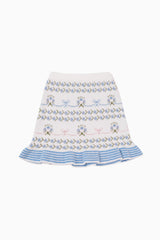 The Aria Tween Sweater Skirt - White