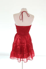 Wine And Dine Dress - Wine