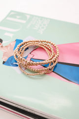 You're So Golden Bracelet Set - Gold