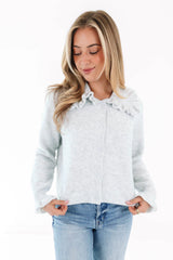 Cuddle Up Sweater - Grey