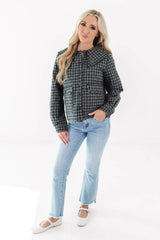 Charming Girl Jacket - Navy