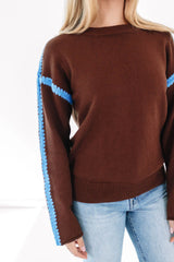 Chocolate Cheer Sweater - Brown
