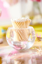 Acrylic Match Striker Set - White Matches