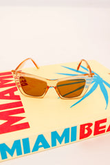 Eyes On The Prize Sunnies - Peach