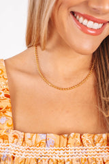 All That Glitters Choker - Gold