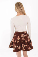 Nearly New Top - Ecru