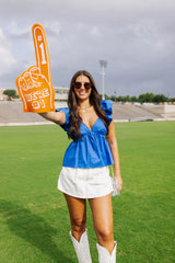 Pregaming Top - Blue