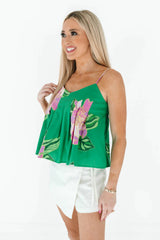 Welcome To The Jungle Top - Green