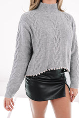 Rock And Roll Sweater - Grey
