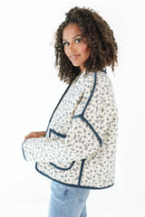 Precious Paisley Jacket - Cream