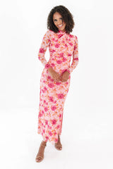 Let's Go Girls Midi Dress - Pink