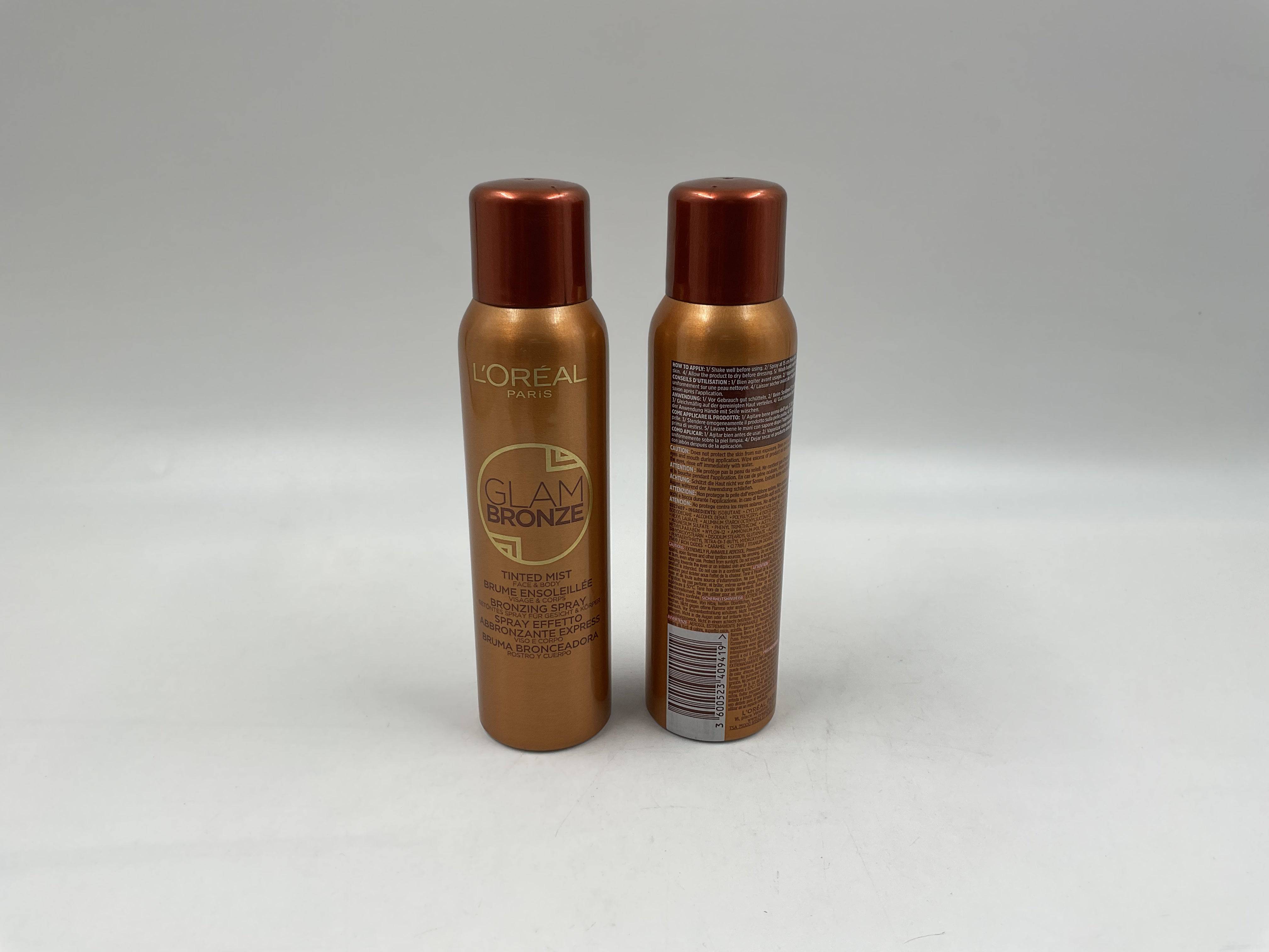 L’Oréal Glam Bronze Tinted Mist Spray Europe 75ml - Tawreed Pro