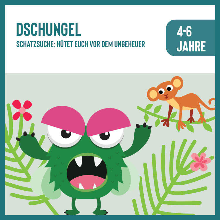 Hütet euch vor dem Ungeheuer im Dschungel!