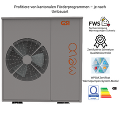 Wärmepumpe TP Aura 120, Wärmeleistung 21.1kW