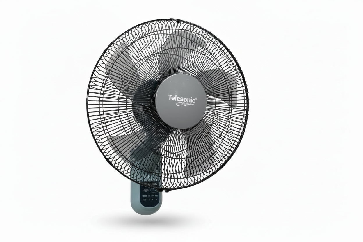 Telesonic 60W Wall Fan with Remote - TL-1603-R