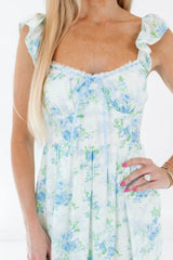 Beautiful Baby Midi Dress - White
