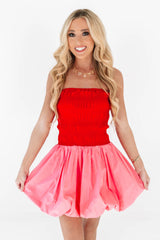 Walk A Mile Dress - Red