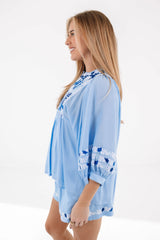 The Kasey Top - Blue