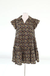 Right Around The Corner Dress - Black
