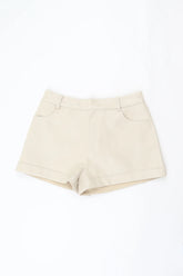 Night Out Shorts - Cream