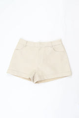 Night Out Shorts - Cream