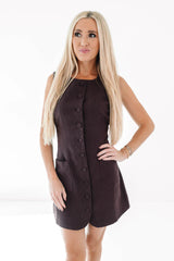 Brownie Sundae Dress - Brown