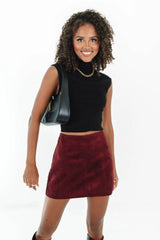 Sleek Lines Top - Black