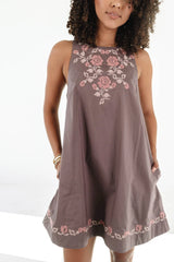 That's The Point Dress - Dark Plum