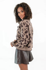 Closed Off Sweater - Brown