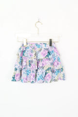 Fields Of Flowers Tween Skirt - Purple