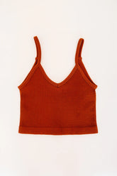 Barely There Tank Top - Spiced Cider