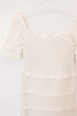 The Laila Tween Dress - White
