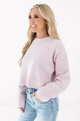 Truth Telling Sweater - Pink