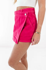 Pinky Promise Skort - Fuchsia