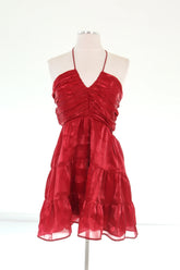 Wine And Dine Dress - Wine