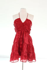 Wine And Dine Dress - Wine