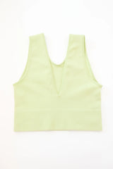 Taking A Walk Tank Top - Neon Lemon