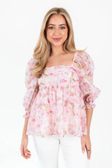 Proper And Pink Top - Light Pink