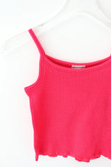 The Sydney Tween Top - Neon Pink