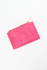 Checkmate Wallet - Hot Pink