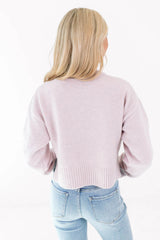 Truth Telling Sweater - Pink