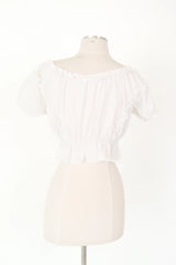 Cute And Cropped Top - White