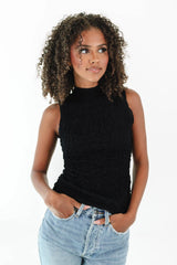 Second Chance Top - Black